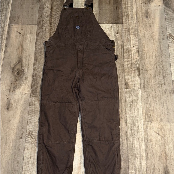 POLAR KING by KEY Men's Brown canvas Overalls-size XL - Picture 13 of 14